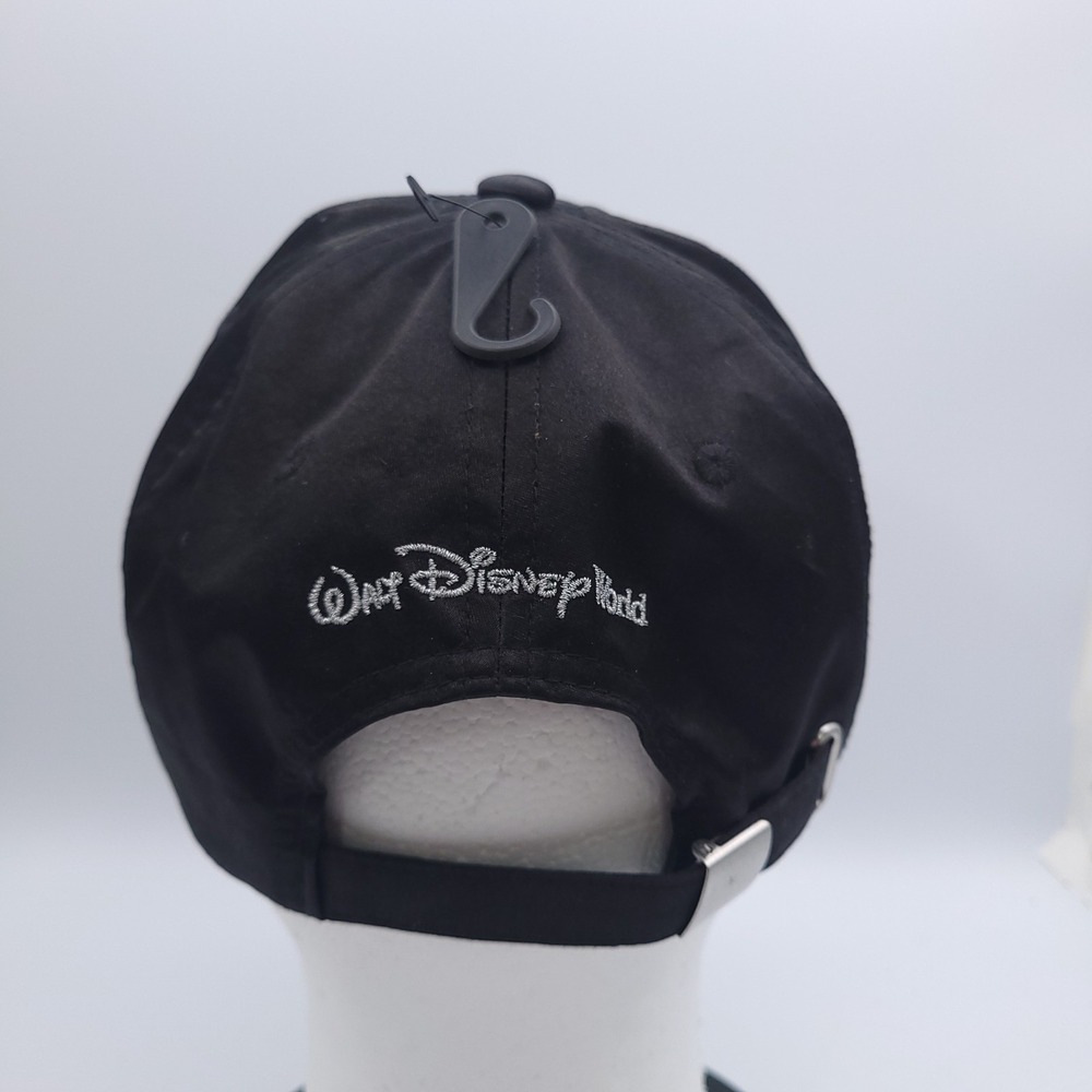 Disney Parks Cinderella Castle Cap Hat Black With Silver Glitter and Rhinestones - Picture 4 of 10